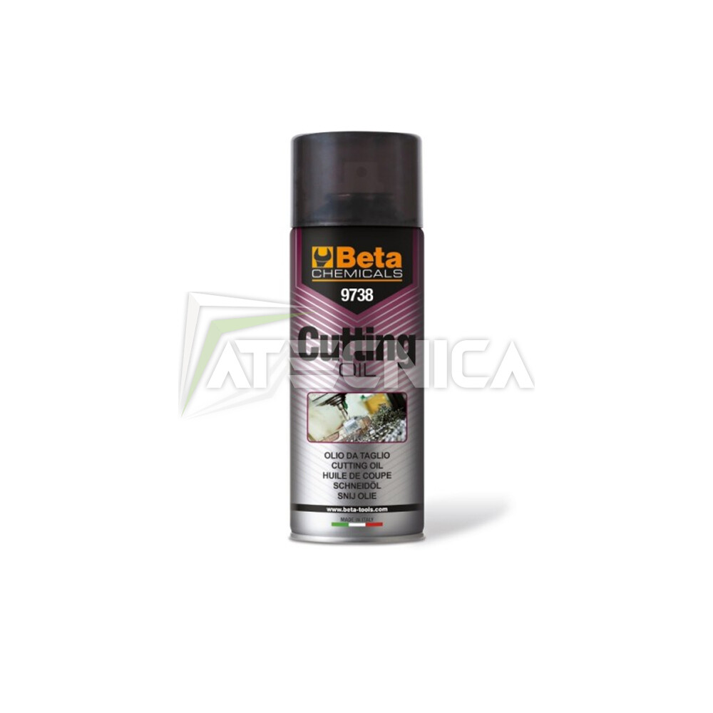 Spray Beta CUTTING OIL 9738 olio da taglio foratura fresatura filettatura
