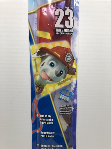 Paw Patrol Kite 23-Inch Tall with Handle Line & Ring SkyDiamond - Picture 5 of 11