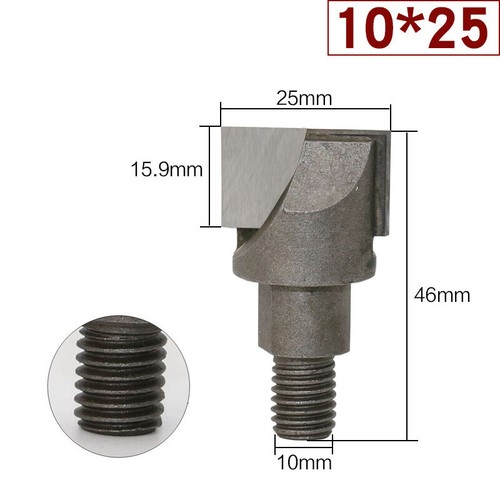 Kit de herramientas de repuesto para cortador de madera con punta de carburo para plantilla de bloqueo de mortaza 16-25 mm - Imagen 10 de 16