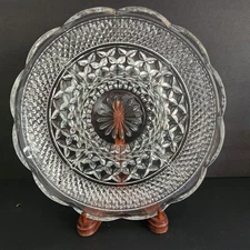 Wexford By Anchor Hocking 11" Round 5 Part Relish Dish