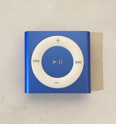Apple iPod Shuffle 4th Generation Blue (2 GB) Works Great