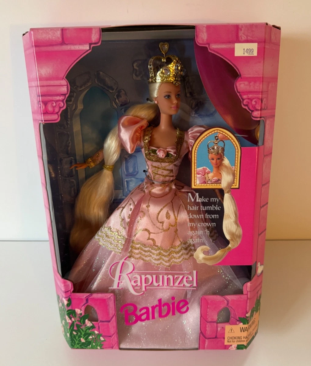 Rapunzel 1997 Year Manufactured Rapunzel Barbie Dolls & Doll