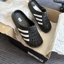 adidas Adilette Clog 'Black White' GZ5886 Men's Shoes