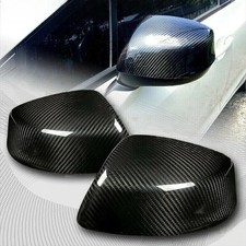 Real Carbon Fiber Side Mirror Cover Cap 2pcs For Honda Civic 9th Gen 2012-2015