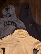 3x Abercrombie&Fitch und Hollister - Kapuzenpullover 