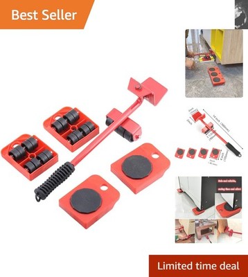 Hercules Industrial Furniture Lifter and Sliders Set - Effortless Heavy Moving