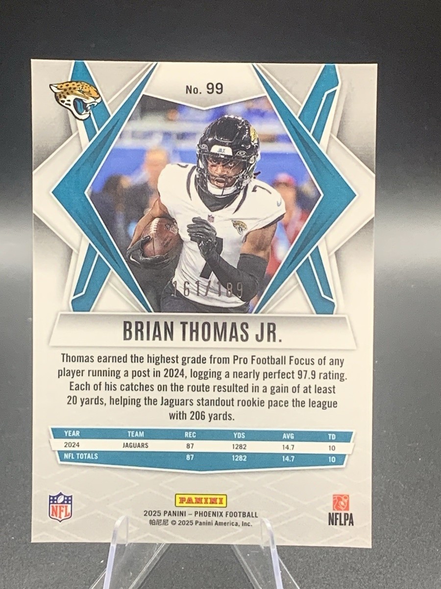 2025 Panini Phoenix - Brian Thomas Jr. #99 Orange Pandora /189 | eBay
