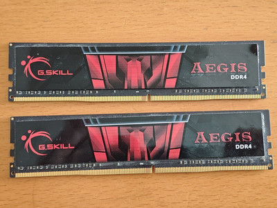 g.skill aegis ddr4-3000 16gb (2x8gb) ein Riegel scheint defekt zu sein
