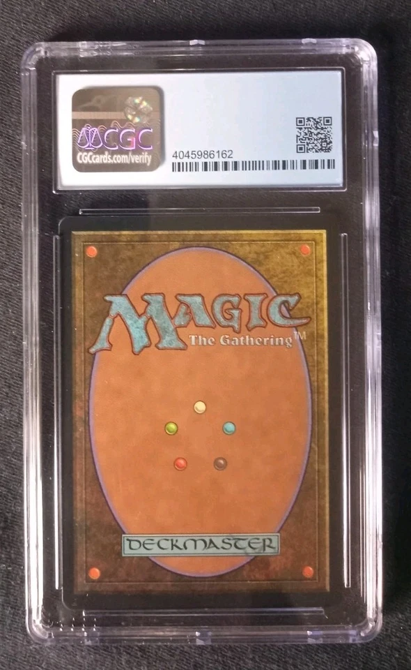 Mtg Fledgling Djinn (CGC) 9.5 Gem Mint! Weatherlight [1997] - Image 2 of 2