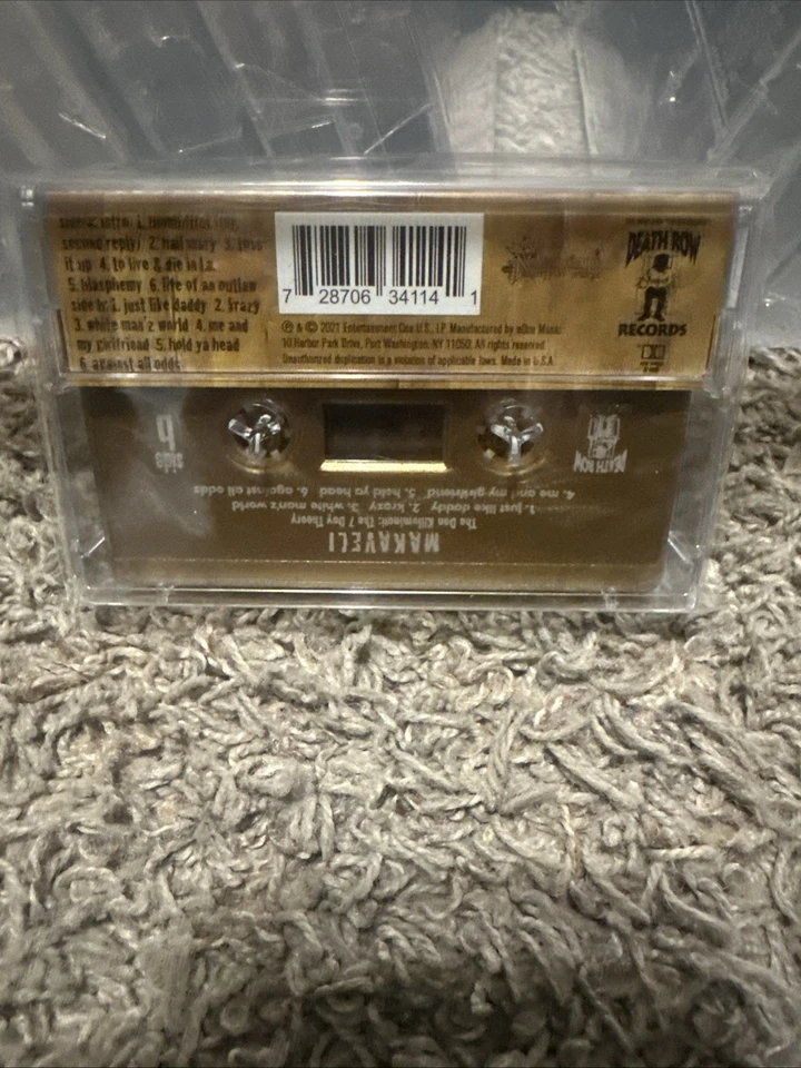 2Pac Makaveli The Don Killuminati (The 7 Day Theory) Gold Tape Edition Rare! - Image 2 of 4