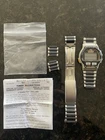 Timex Ironman Triathlon IndiGlo Vintage 38mm Watch Digital Needs Battery & Band