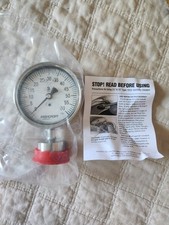 Ashcroft Pressure Gauge 0-60 PSI Diaphragm, Grade 3A, 3-1/2" Dial, 2" Sanitary "