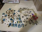 VINTAGE LOT COSTUME JEWELRY- INCLUDING NECKLACES Earings and Charms