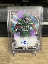 MALACHI CORLEY 2024 TOPPS INCEPTION PURPLE AUTO ROOKIE CARD #RA-MC  /125
