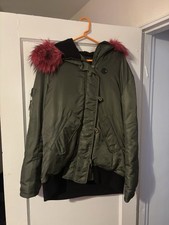 Girls Aqua Winter Jackets Size Large  Great Condition 