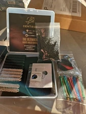 centaur 12 Pack Soft Tip Darts, 18 Gram Plastic Tip Dart Sets with Case