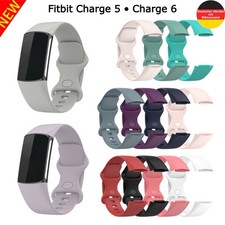 Fitbit Charge 5/6 Fitness Ersatz Armband Silikon Sport Tracker Smart Watch Uhr