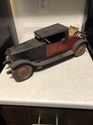RARE  Chein Hercules Rumble Seat Roadster with Luggage Rack 1920s Tin Litho Toys