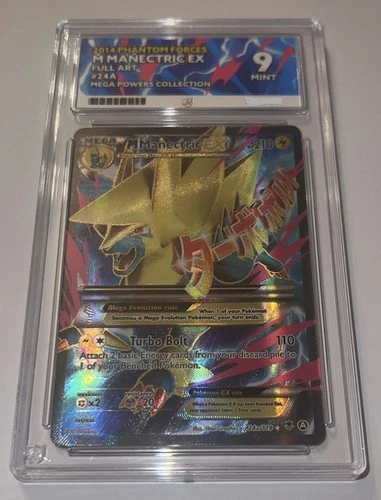 Pokémon TCG Xy Mega Manectric EX Ultra Rare Mega Powers Collection 24a/119 Ace 9