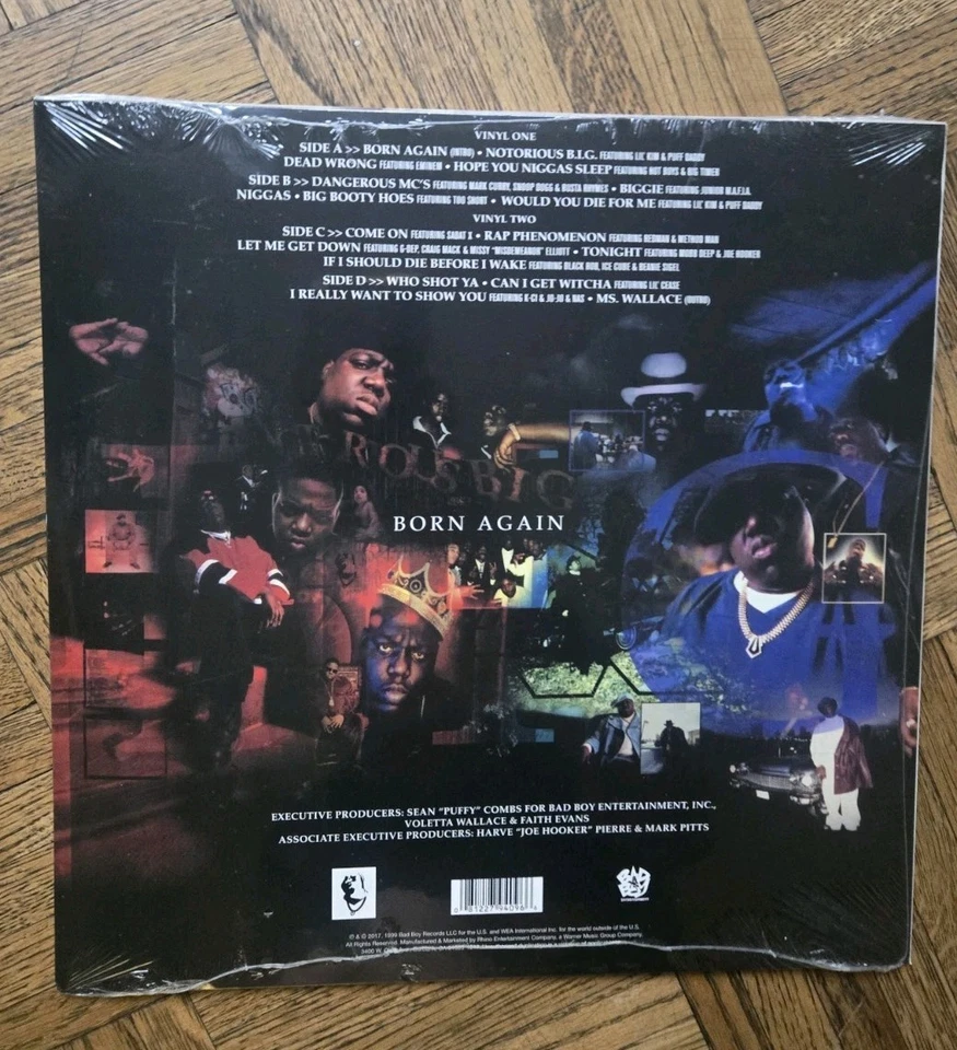 The Notorious B.I.G. Vinyl Born Again 2xLP Record Store Day RSD 2017 - Sealed - Image 4 of 4