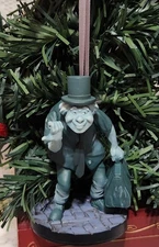 DISNEY STORE HAUNTED MANSION HITCHHIKING GHOST PHINEAS CUSTOM CHRISTMAS ORNAMENT