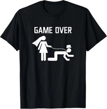 Bride Groom Wedding Bachelor Funny T-Shirt Unisex