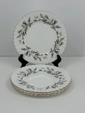 ROYAL ALBERT “ Brigadoon “ Salad Plate 8.25” (Set of 4) Thistle England