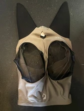 HKM Taupe Cob NEW Fly Mask