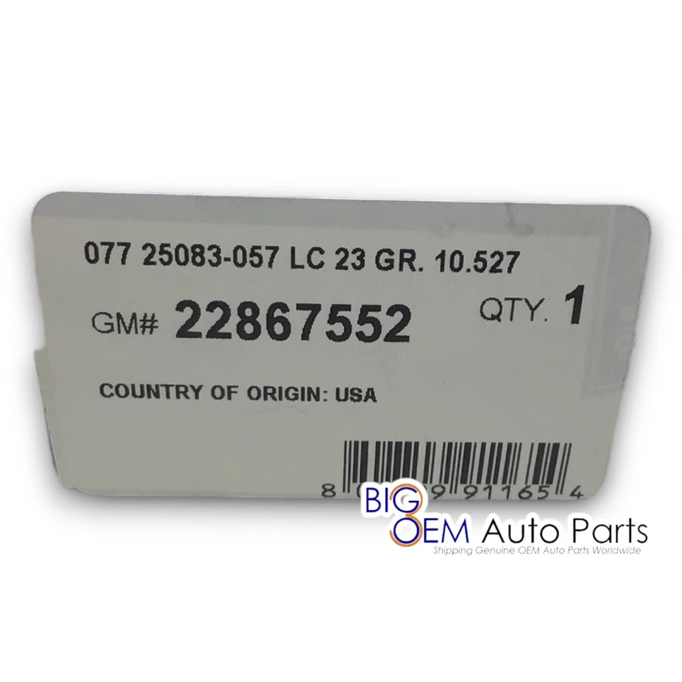 Manija de puerta exterior derecha o derecha Chevrolet Equinox Malibu GMC Terrain OEM 22867552 Foto 3 de 4