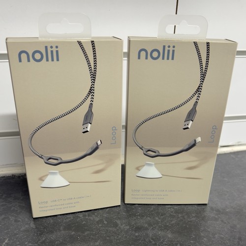 Nolii Loop USB-A to Lightning/type-c MFi Certified Power Cable for iPhone