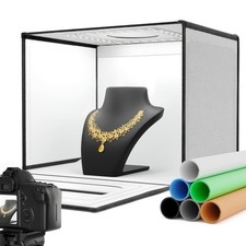 16"x12"x12" Photo Studio Light Box, Upgraded Portable Photography Lightbox, S...