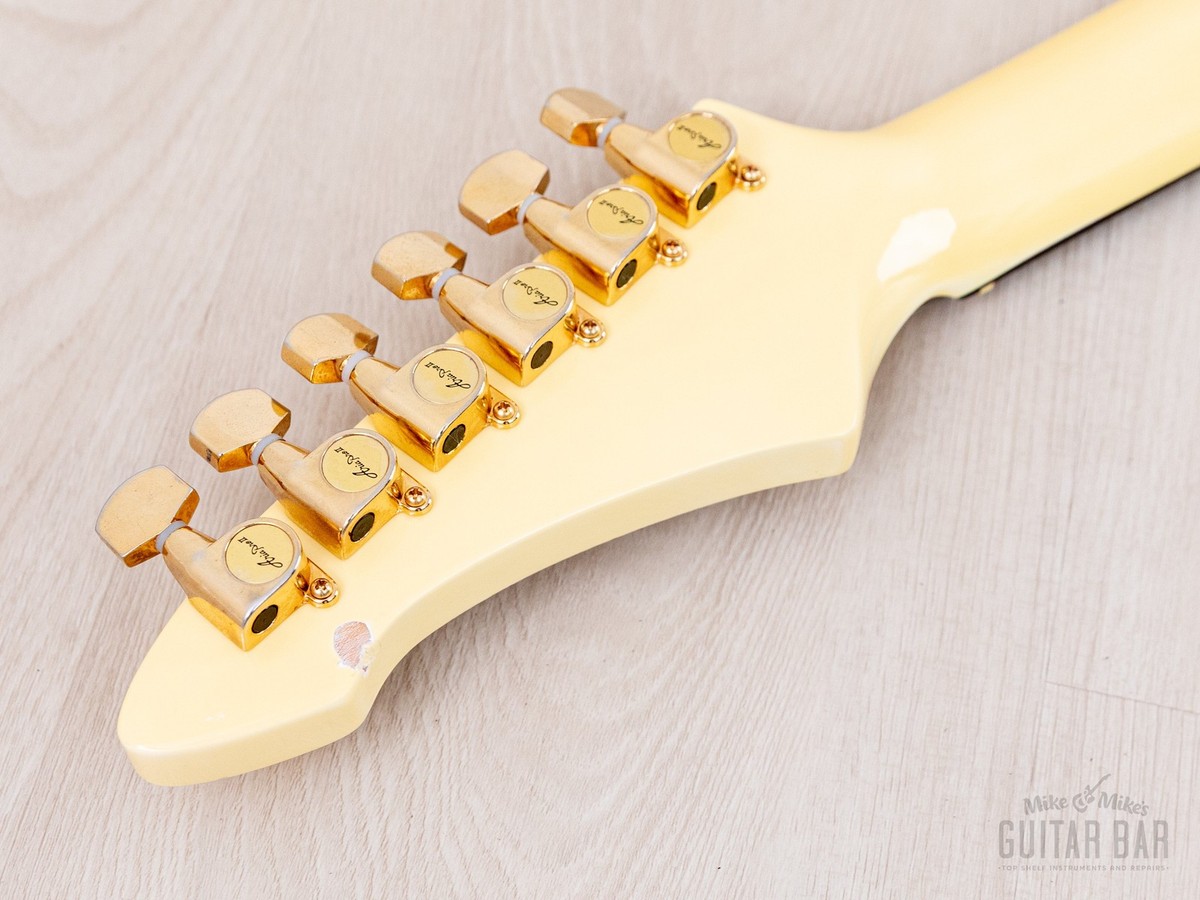 1983 Aria Pro II ZZ Deluxe Explorer w/ Gold Hardware, Japan