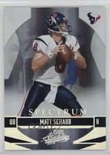 2008 Playoff Absolute Memorabilia Spectrum Silver 9/100 Matt Schaub #59 s7f
