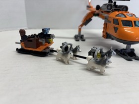 Lego City Arctic Helicrane Set 60034 Retired Complete W/Mini-figs