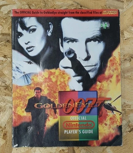 GoldenEye 007 Official Nintendo Power Player’s Guide N64 Rare 1997 USA Vintage
