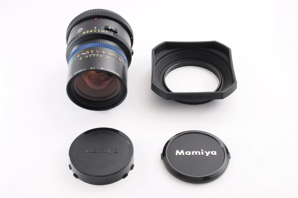 **TOP MINT w/ Hood** Mamiya M 65mm f/4 L-A w/ Cap For RZ67 Pro II IID From Japan - Image 3 of 4