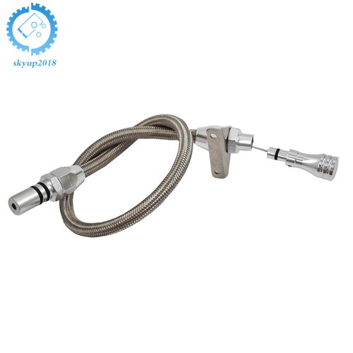 Varilla de medición de transmisión flexible de acero inoxidable Turbo SBC BBC para GM Chevy TH350 TH400 - Imagen 9 de 13