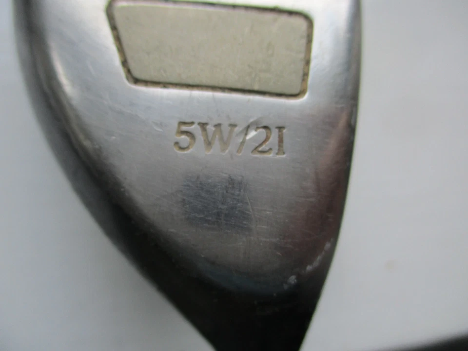 Snake Eyes Quick Strike 5w/21 Hybrid 18 Degree Reg Flex Shaft Golf Club 40" Lg - Image 3 of 4