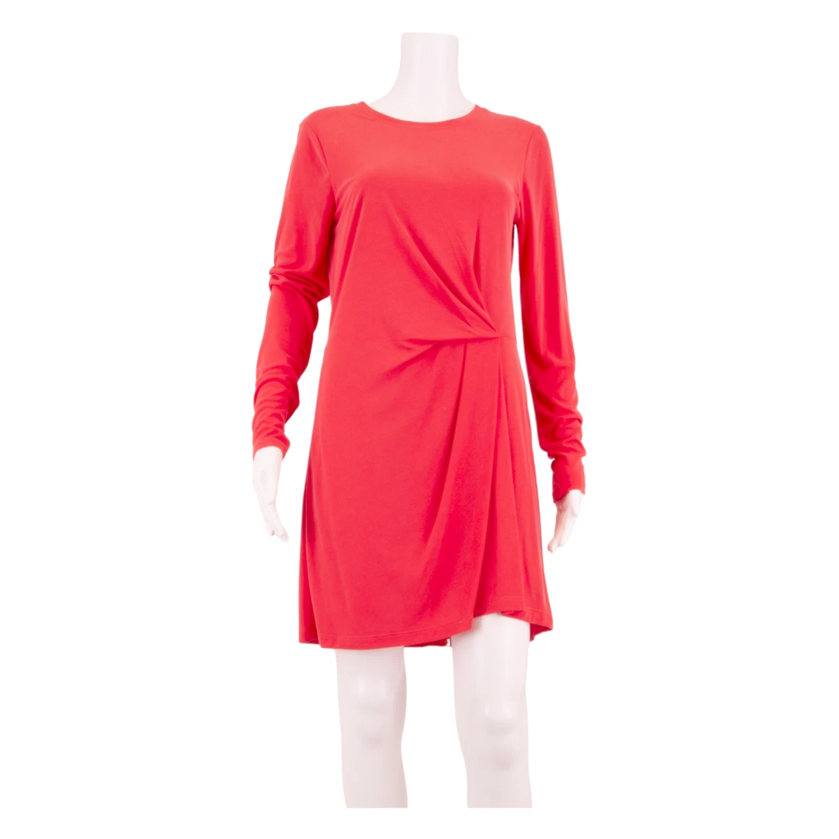 Haut Femme BCBGMaxazria – Simili Daim Violet, Taille S, Manches Courtes – Très Bon état