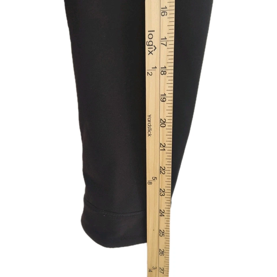 DOCKERS men's full-zip lined jacket, size small, hooded, black, faux fur lining - Image 4 of 4