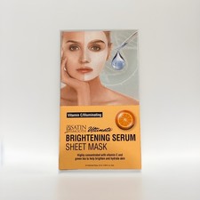 Satin Smooth Ultimate Vitamin C Brightening Serum Sheet Mask-24 pcs 25ml each