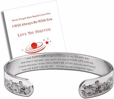 Memorial Bracelet for Loss of Loved One Husband Mother Dad Son Daughter Bereavem