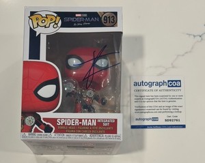 Tom Holland Signed Funko | eBay