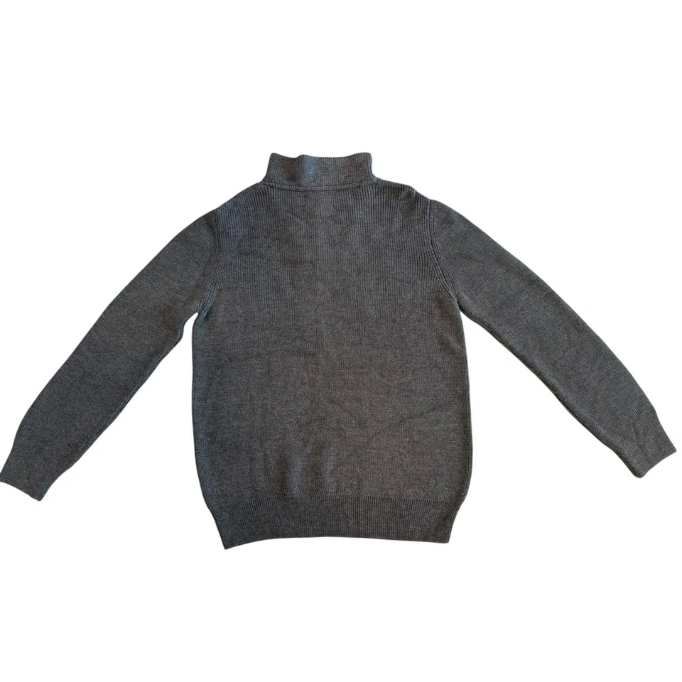 NORDSTROM MEN'S SHOP CABLE KNIT WOOL BLEND 1/2 ZIP SWEATER NWOT SIZE LARGE  - Image 4 of 4