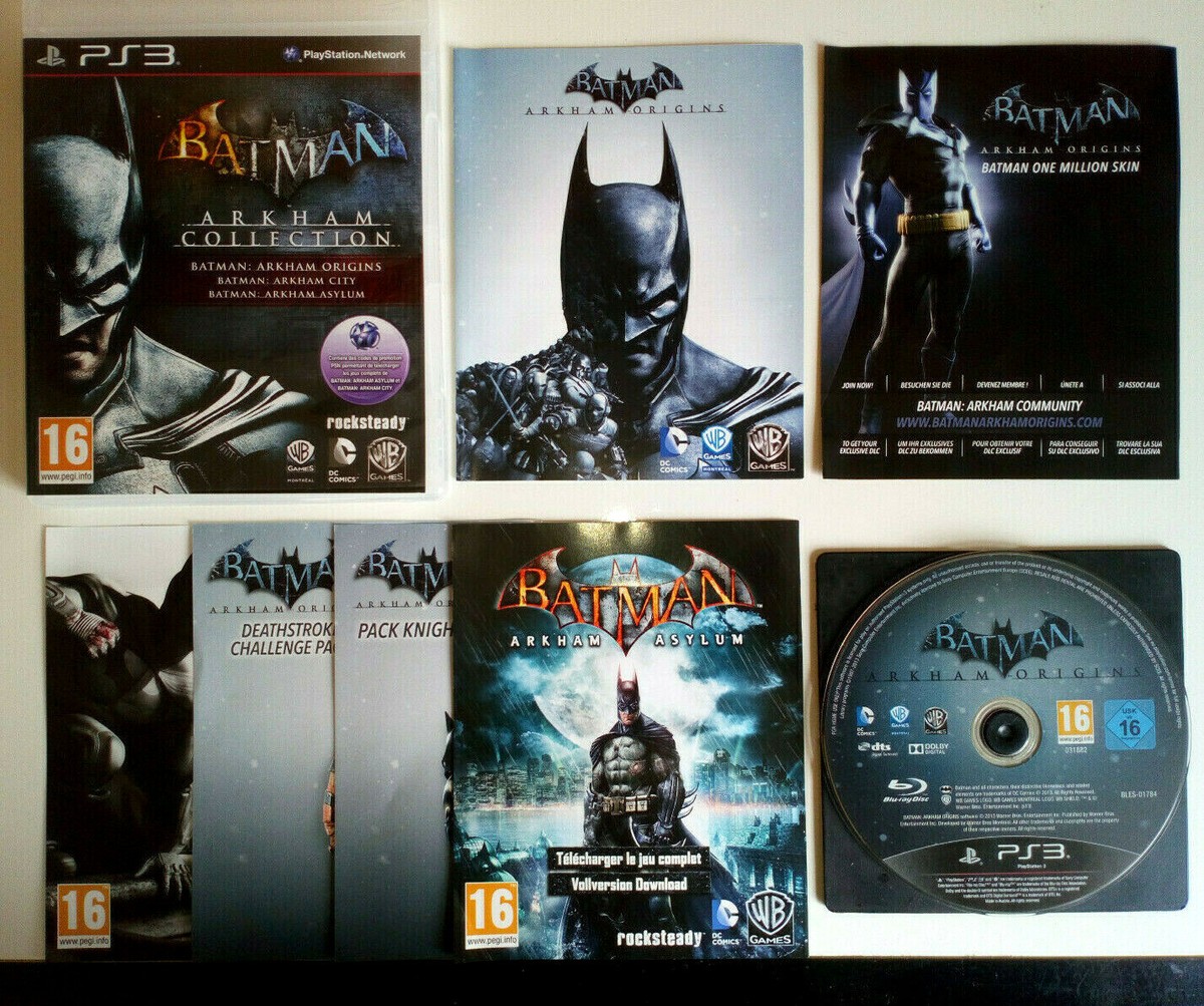 Batman Arkham Collection Sur PS3 - Jeu Complet En Français, Bon état