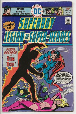 Superboy #215 DC Legion of Super-Heroes