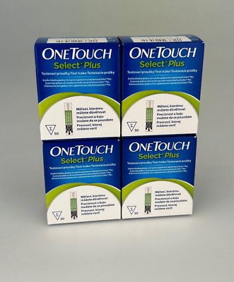 One Touch Select Plus Blutzuckerteststreifen | 200 Stk | Verfall: 30.06.2027