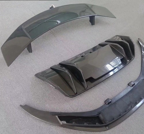 Customize Forged Carbon Fiber Rear Trunk Spoiler Wing For New R8 2017 To 2019 - Picture 2 of 2