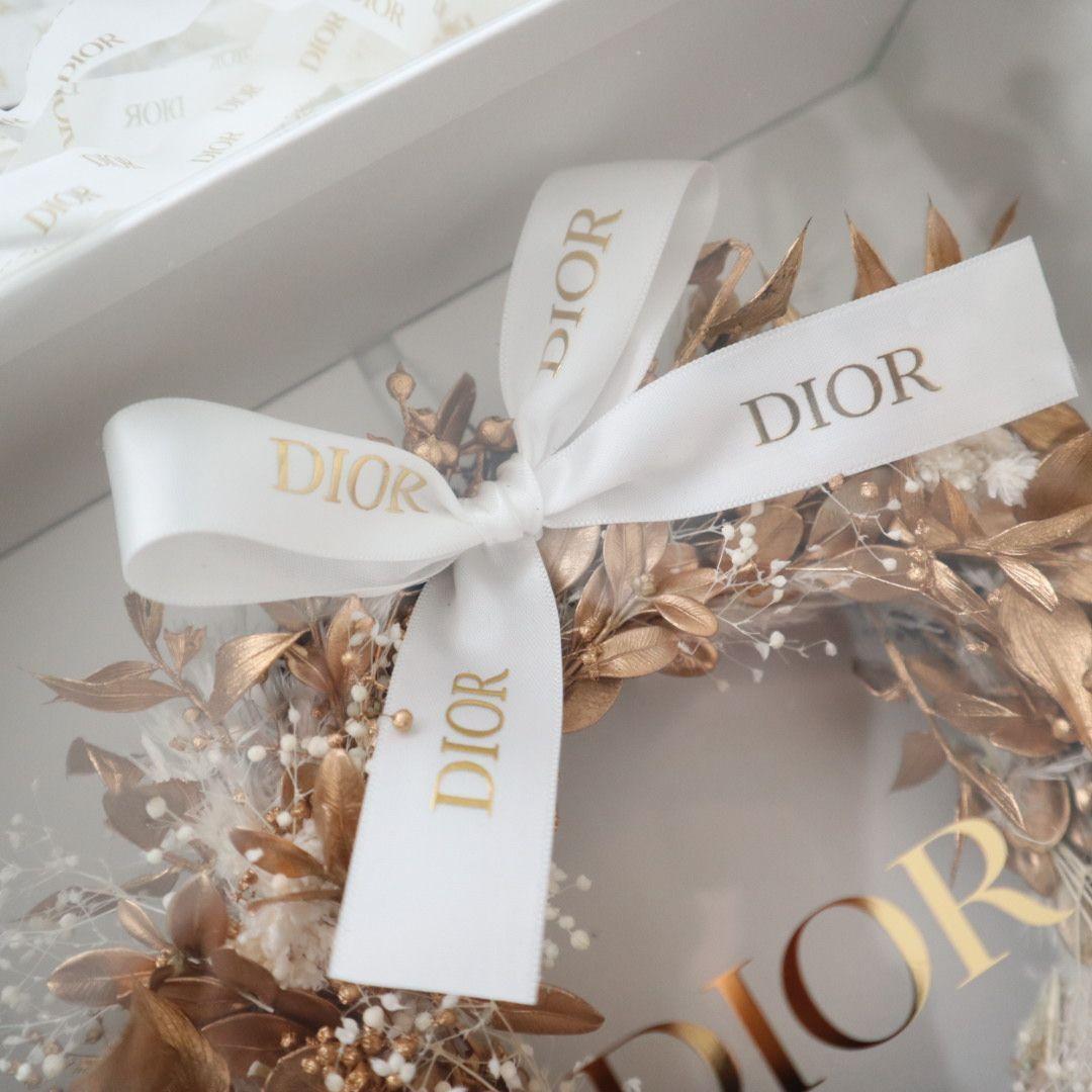 NEW BOX Dior JAPAN 2024 Novelty Artificial Flower Wreath Palace