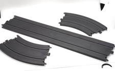 TYCO - 9  Curved Track- 2 Pieces-B5846 9" 1/8 Curve and 15" Straight B5838